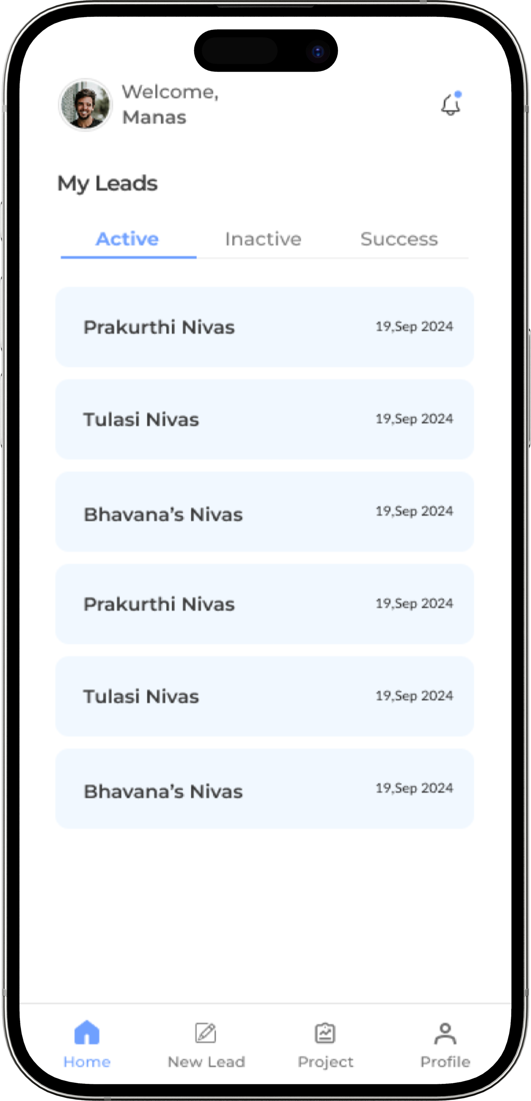 Avenue App Screen 3