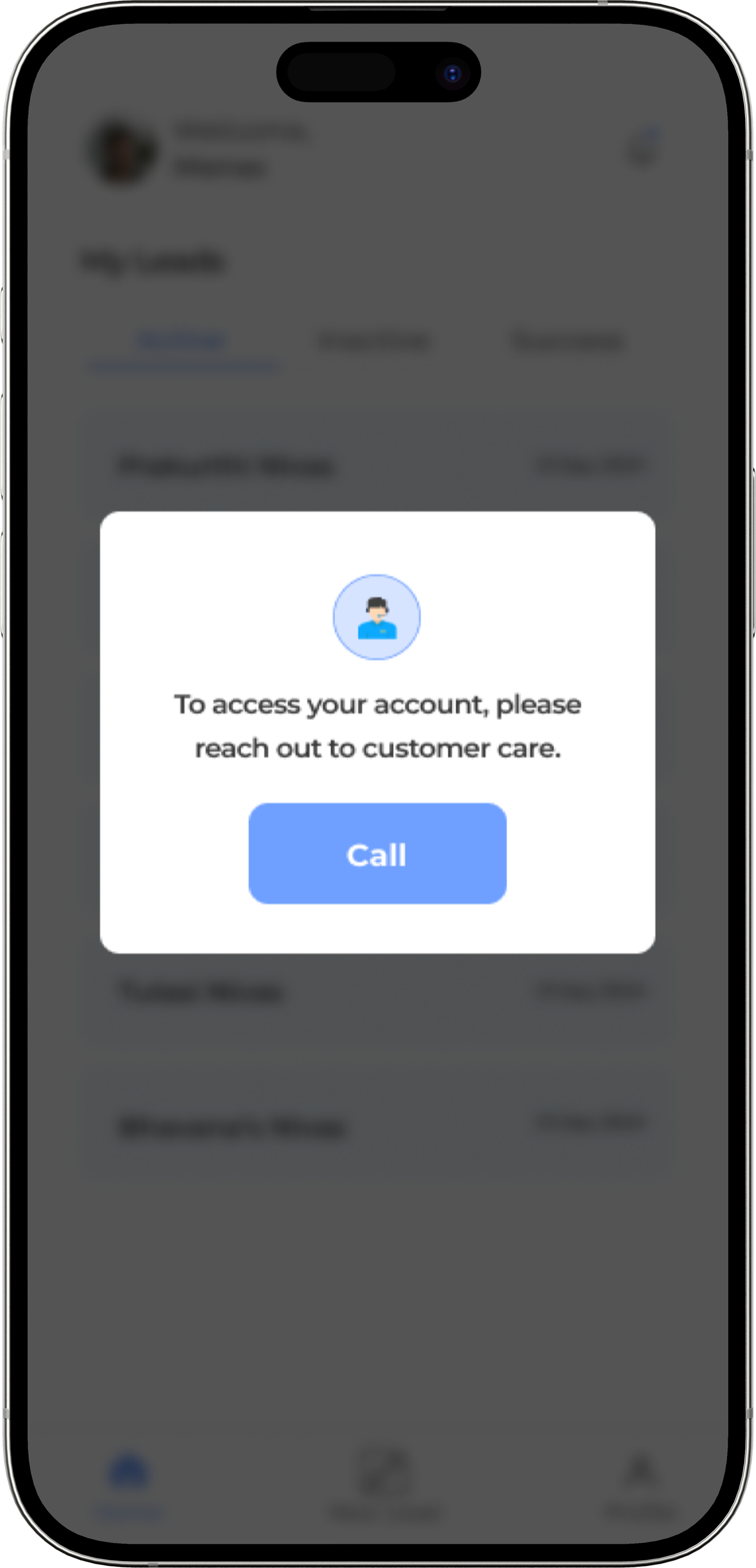 Avenue App Screen 6