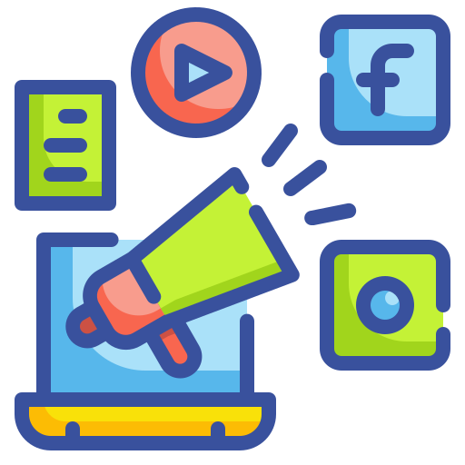 Social Media Campaigns Icon