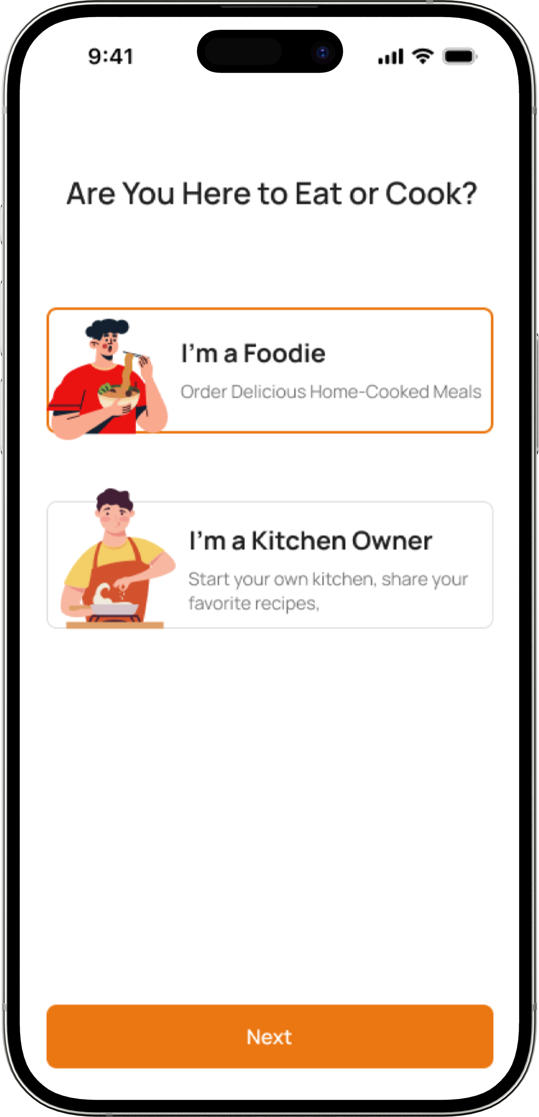 Community Kitchen – Hyperlocal Home Chef Marketplace - Screen 4
