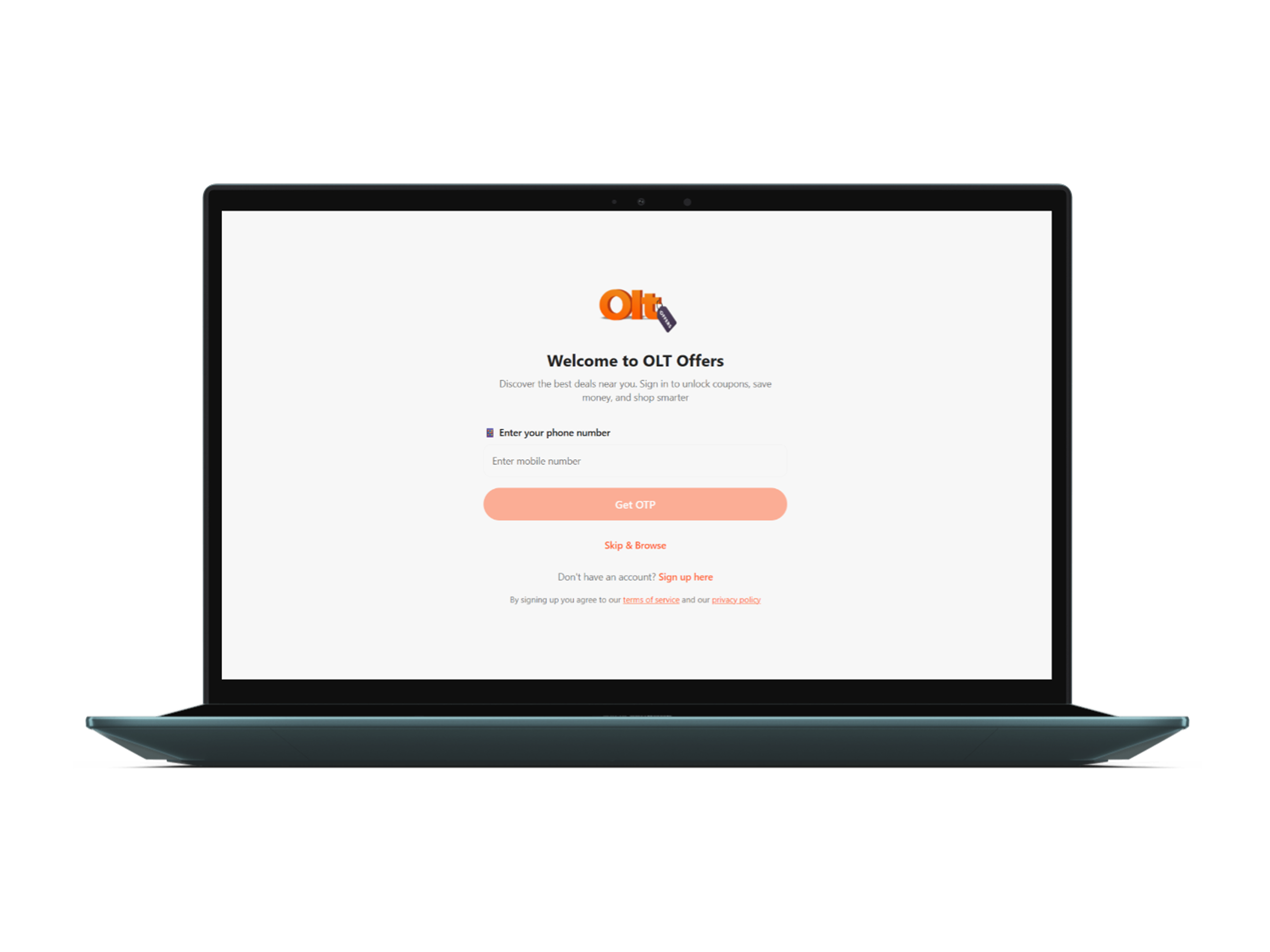 OLT Offers Mobile Deals & Coupon App Development Mobile App Development - Web 1