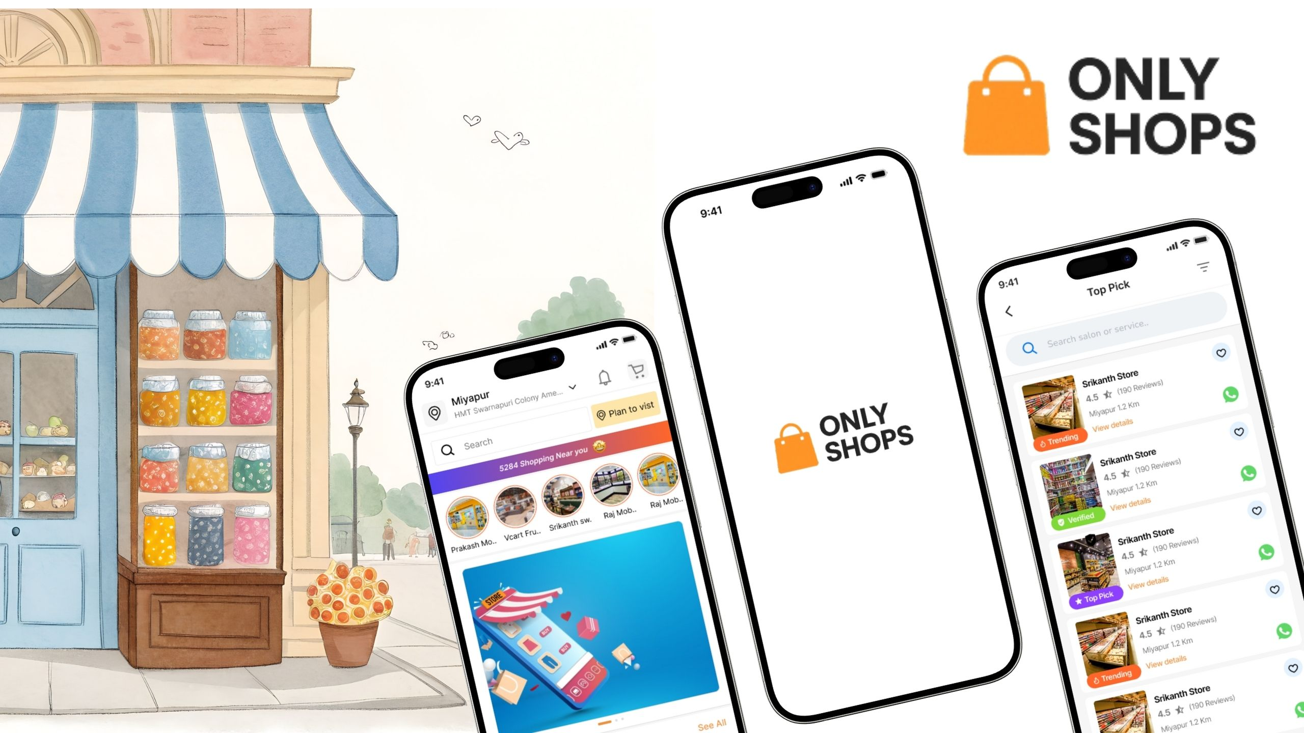 Only Shops Mobile Shopping App Development Mobile App Development