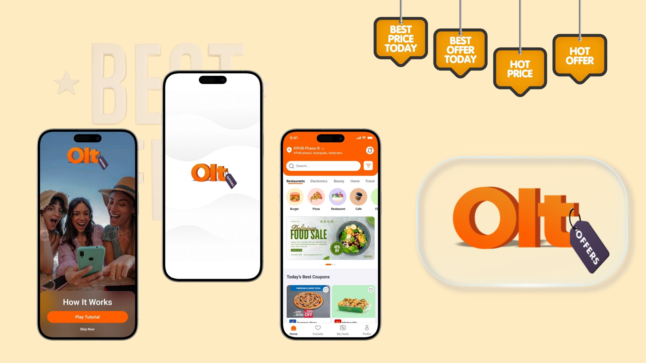 OLT Offers Mobile Deals & Coupon App Development Mobile App Development