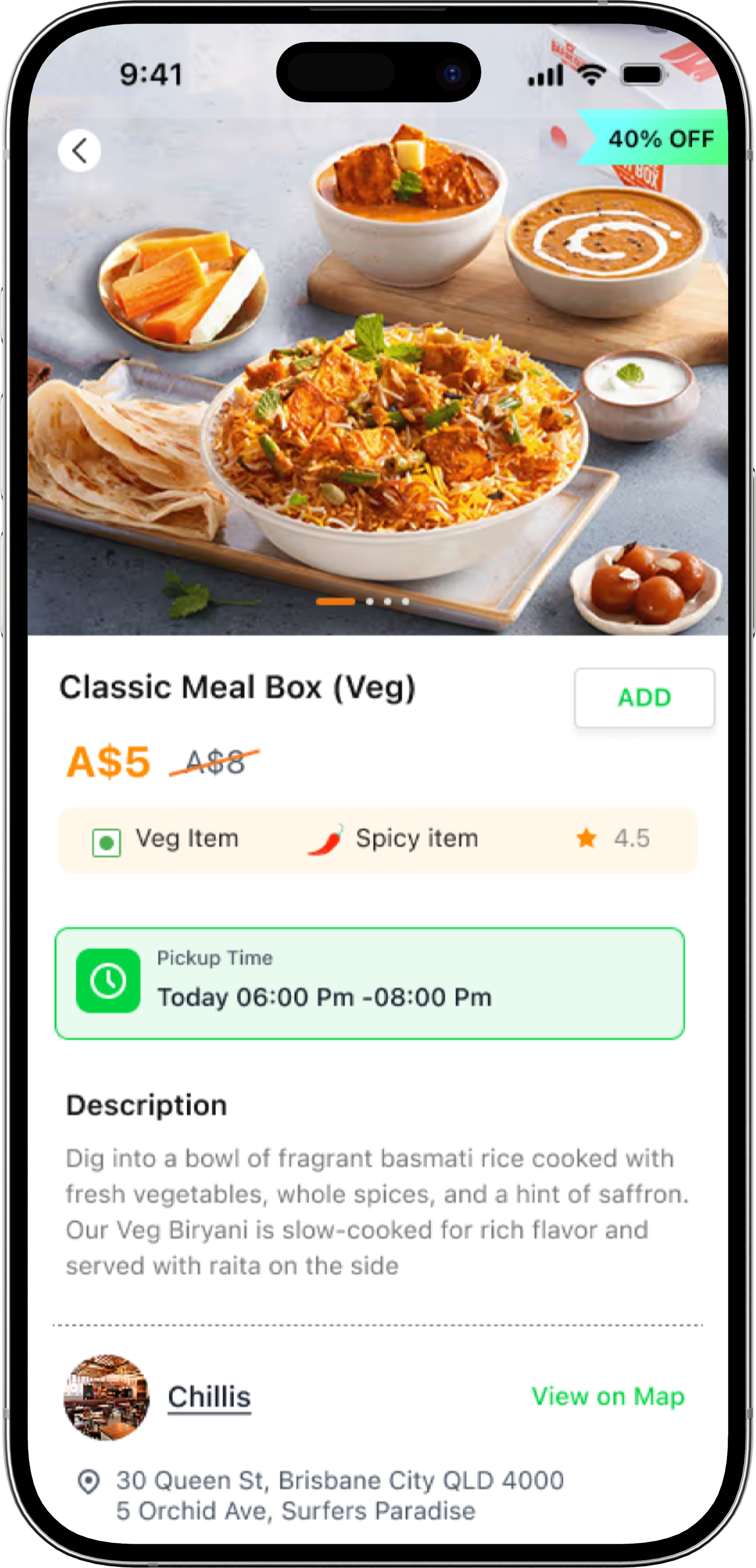ResqBox – Sustainable Food Rescue App - Screen 2