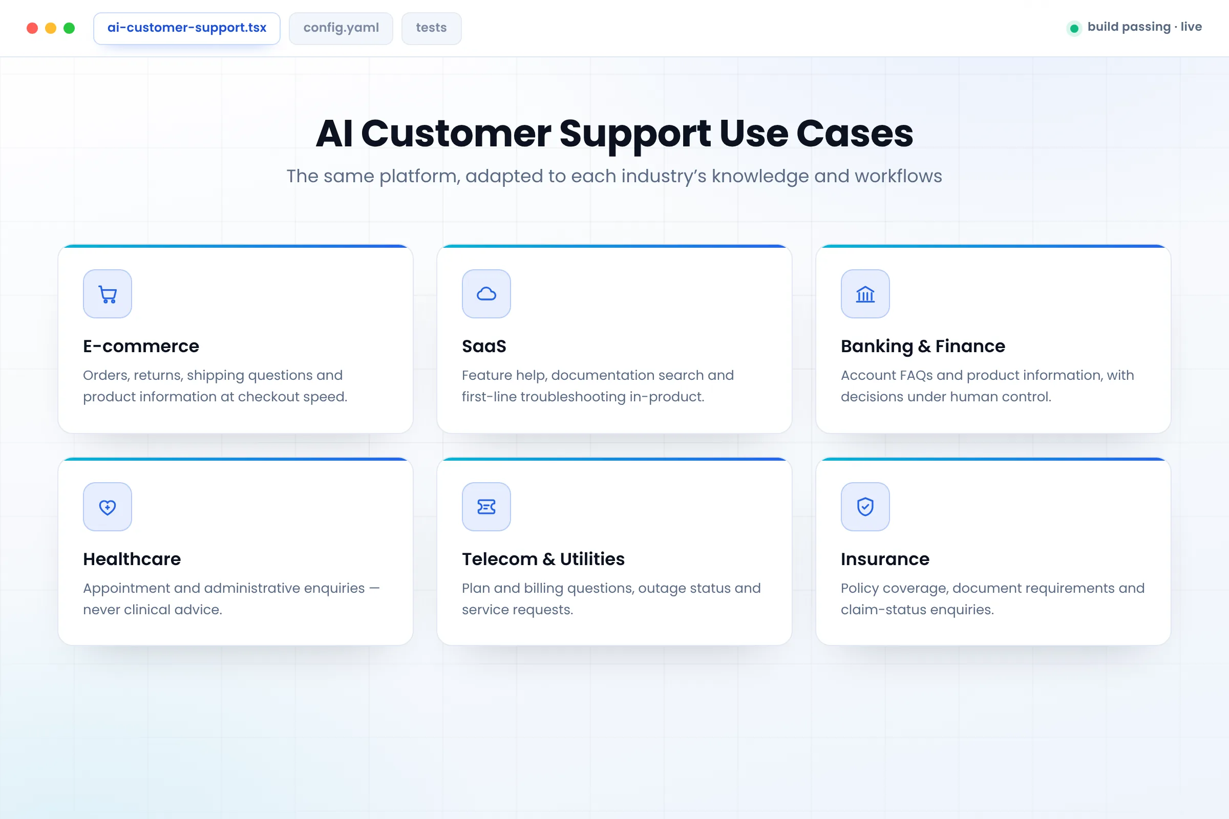 AI customer support use cases across industries