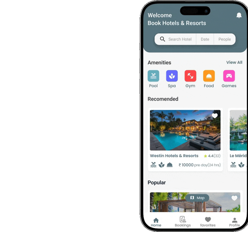 Hotel Booking App Development